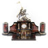 Настольный набор "Георгий Победоносец", камень яшма, бронзовое литье - 3709-2000976.jpg