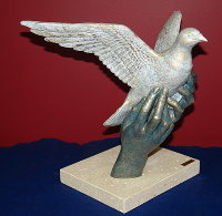 Скульптура "Аллегория миру" Anglada